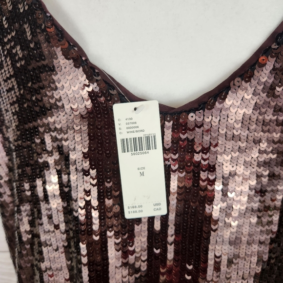 Maeve by Anthropologie Brown Kara Sequined Mini Dress - Picture 7 of 13